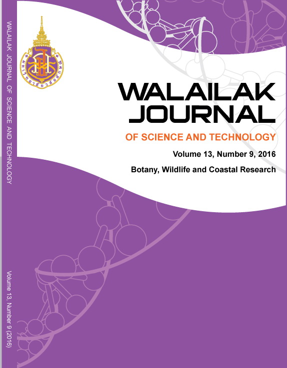 					View Vol. 13 No. 9 (2016): Botany, Wildlife and Coastal Research
				